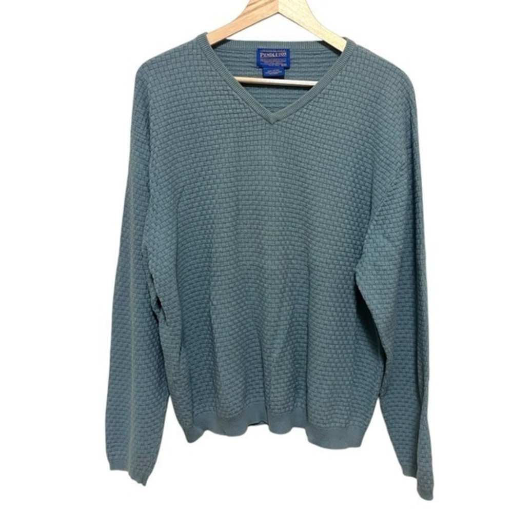 Pendleton Men's Teal Vintage Sweater